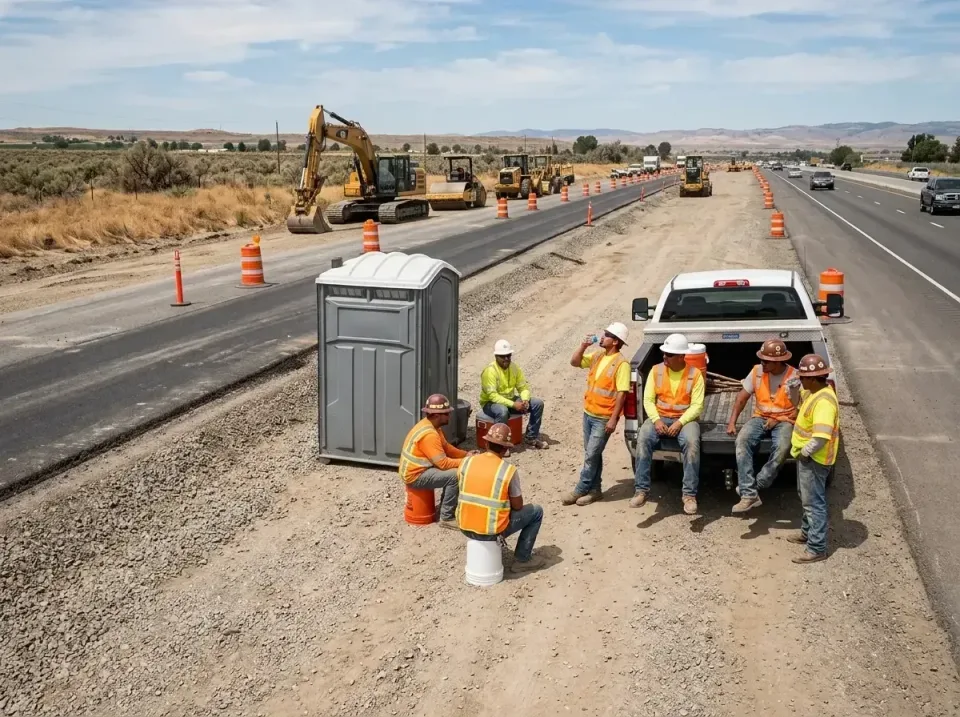 highway-road-construction-crew-007 — frequently asked questions, Porta Potty and Restroom Rentals in Rolling Hills Estates,…